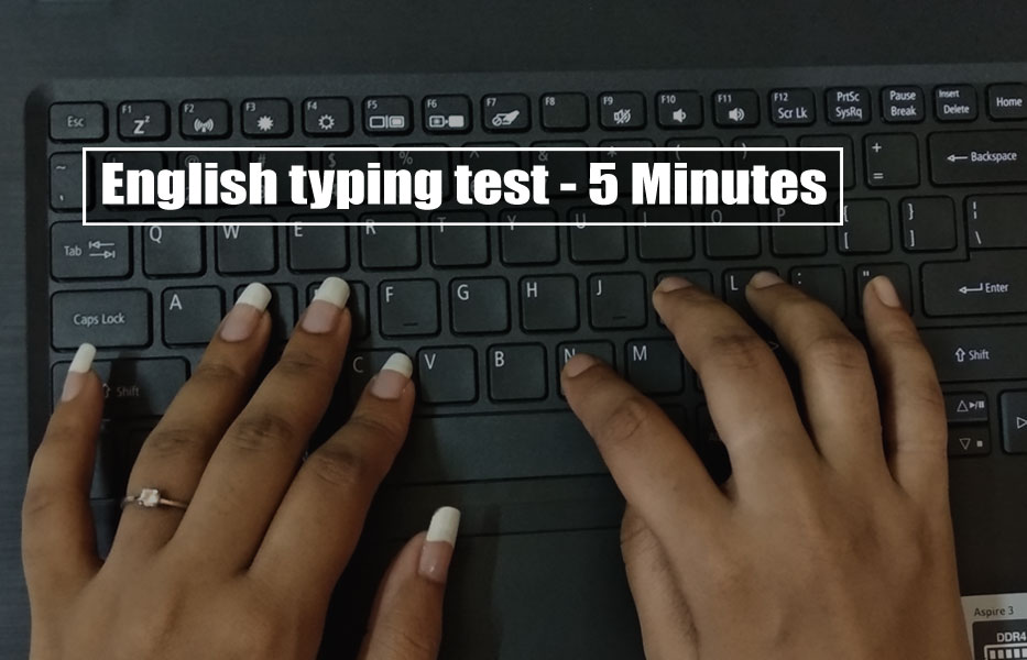 typing master online test in english 10 minutes