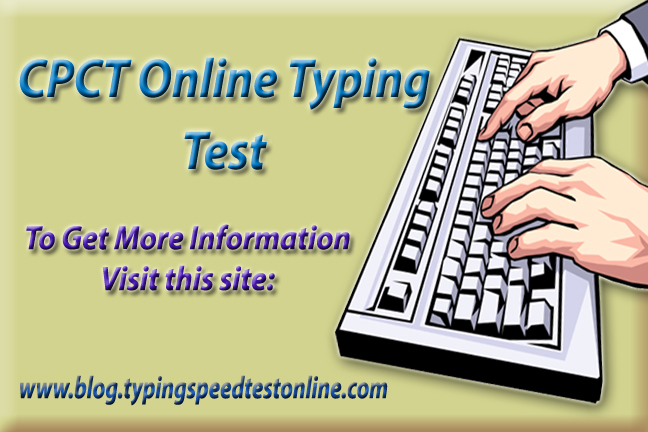 CPCT Online Typing Test