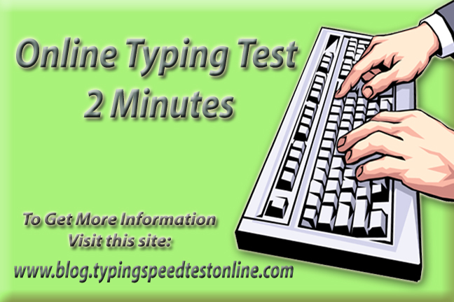 Online Typing Test 2 Minutes