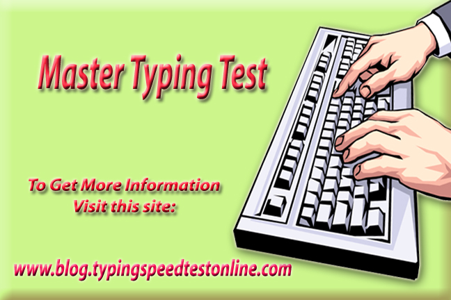 Master Typing Test