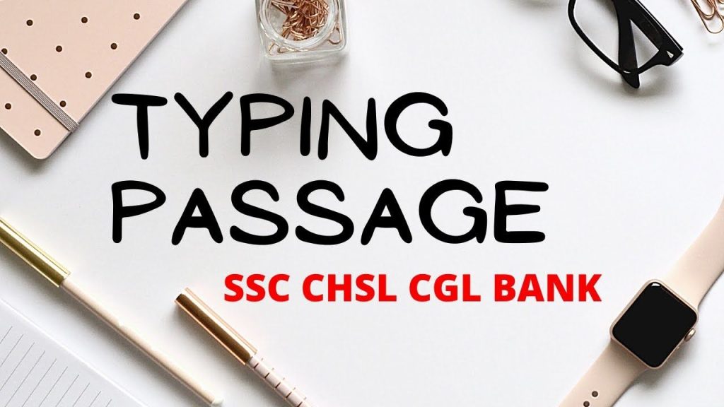 CHSL Typing Test