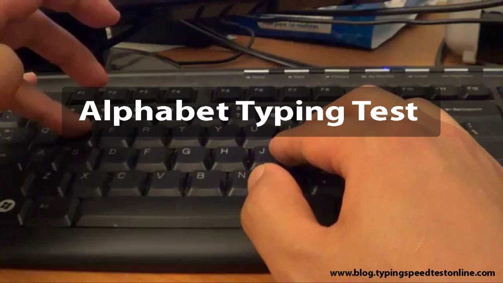 Alphabet Typing Test